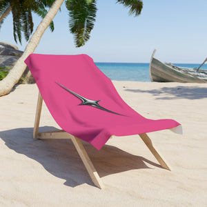 SXW Pink Sparkle Beach Towel