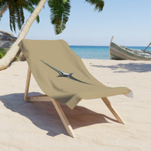 Load image into Gallery viewer, SXW Beige Sparkle Beach Towel
